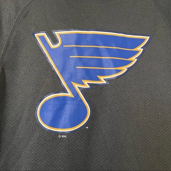 ST Louis Blues NHL‎ Fanatics Mens Small Gray Pullover Hoodie Small​ - Picture 4 of 9